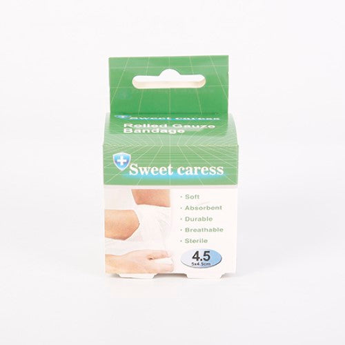 Rolled Gauze Bandage - 5cm x 4.5m (12 Packs)