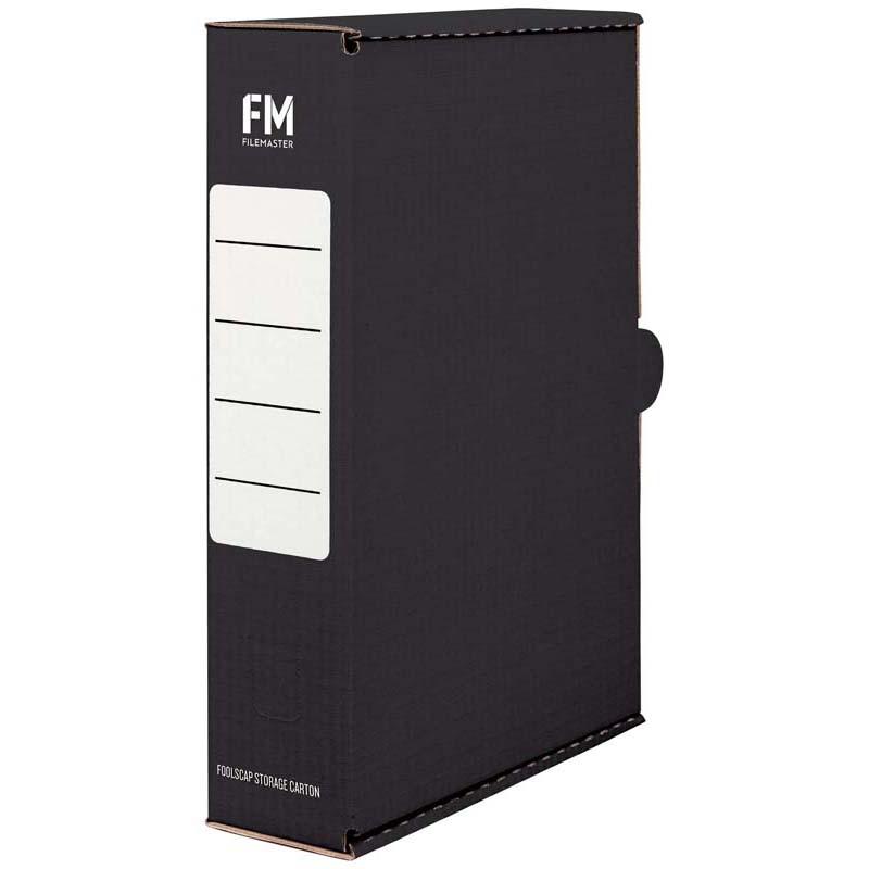 FM Storage Carton Black Foolscap