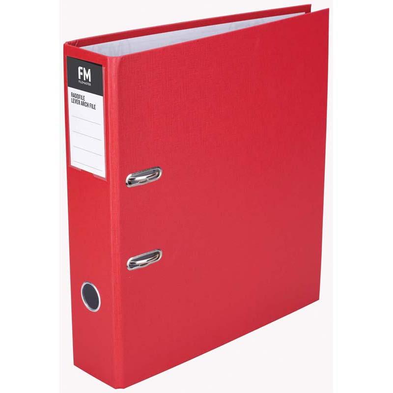 FM Binder Radofile Red A4 Lever Arch