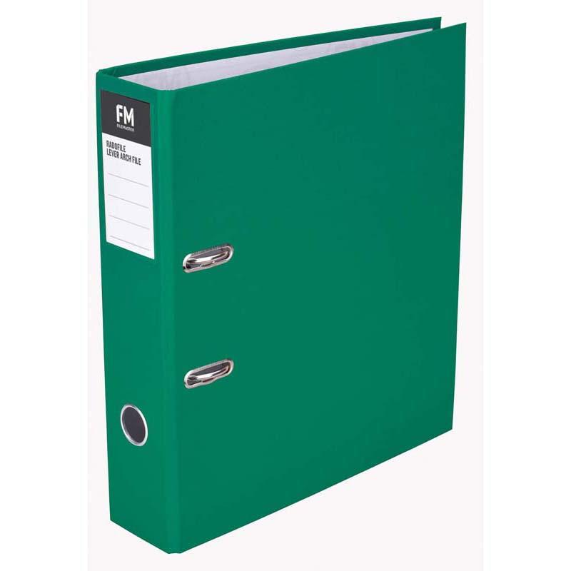 FM Binder Radofile Green A4 Lever Arch