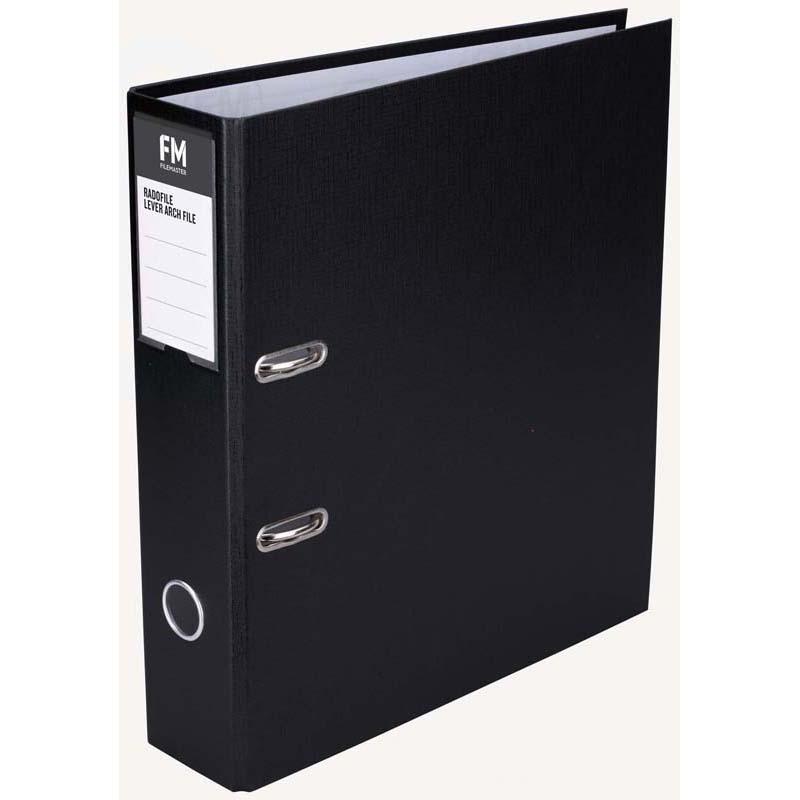 FM Binder Radofile Black A4 Lever Arch