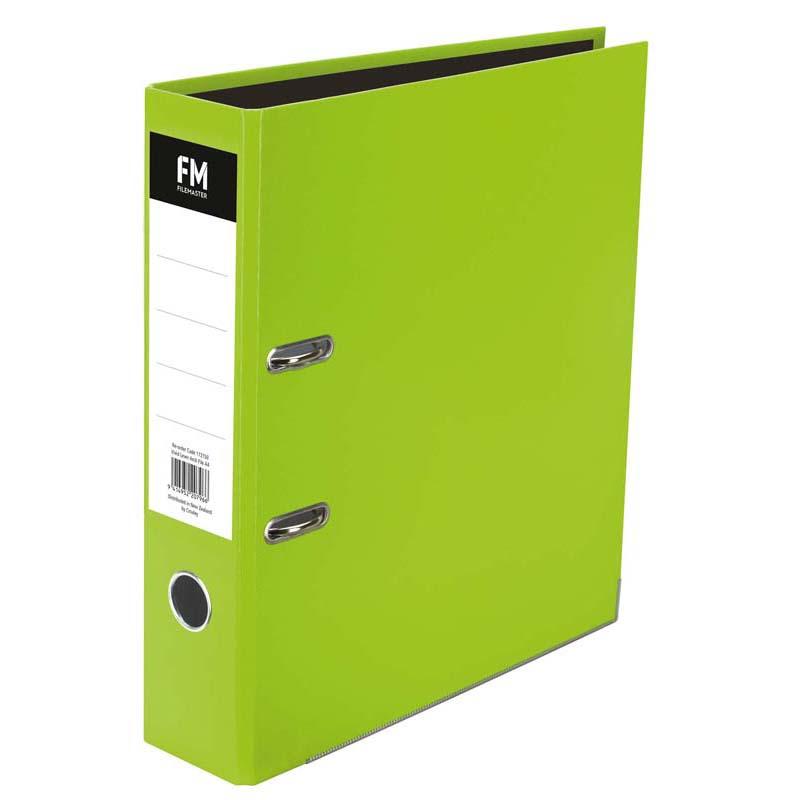 FM Binder Vivid Lime Green A4 Lever Arch