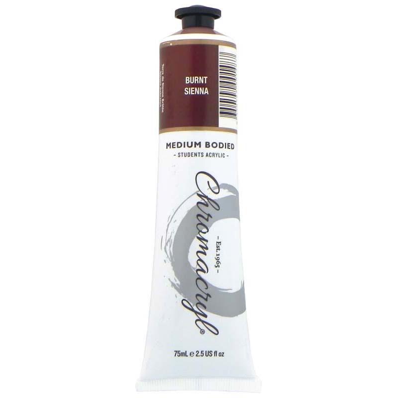 Chromacryl Paint Burnt Sienna 75ml