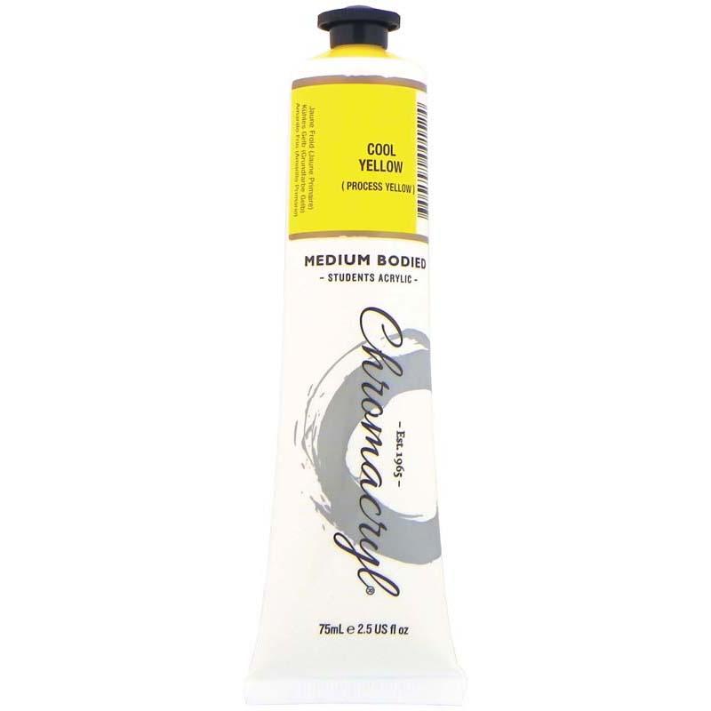 Chromacryl Paint Cool Yellow 75ml