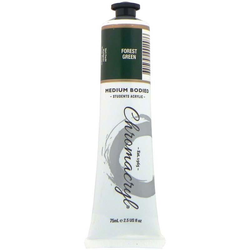 Chromacryl Paint Forest Green 75ml