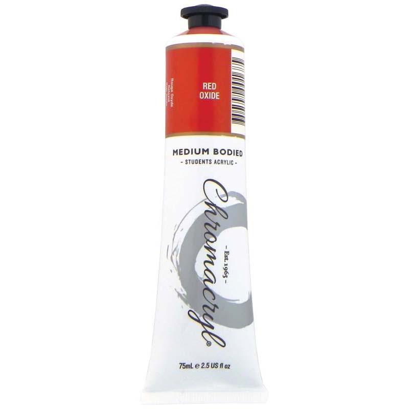 Chromacryl Paint Red Oxide 75ml