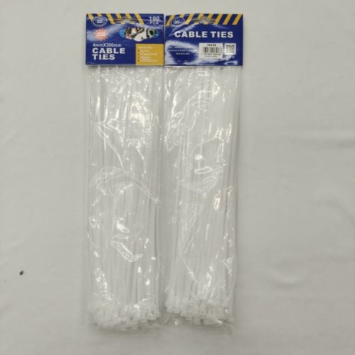 Cable Tie - White 4 x 370mm (600pcs)
