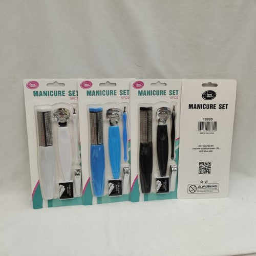Foot File Set - 5Pcs (12 Assorted Sets)