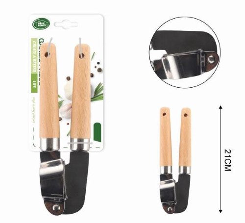 Garlic Press - 20.8 x 5.2 x 3.3cm (Set of 12)