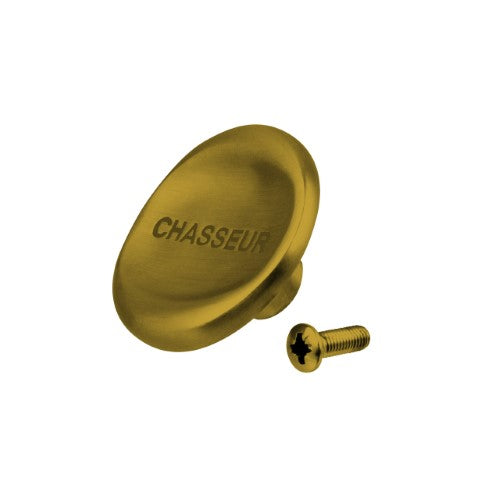 Chasseur Brass Knob and Screw