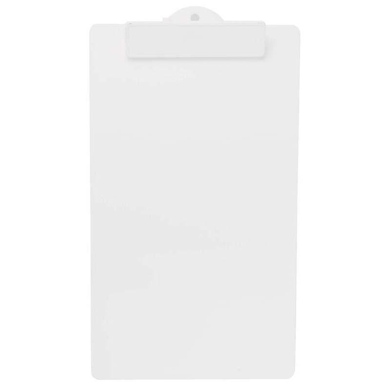 FM Clipboard White Plastic Foolscap