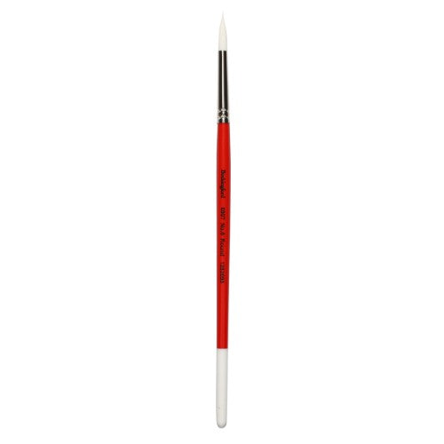 Bockingford Paint Brush 6907 Taklon Prem White Round Size 6