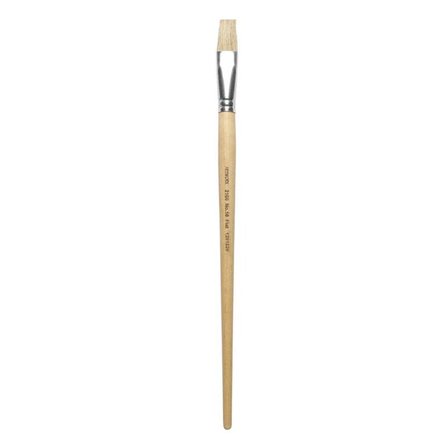 Artworx Paint Brush 2160 Flat Size 10 (17mm) for smooth strokes and even coverage, perfect for artists and DIY projects.