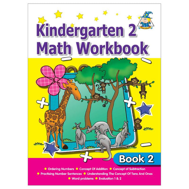 Greenhill Workbook 5-7 Yr Math Book 2 features engaging exercises for early math skills like addition, subtraction, and problem-solving.