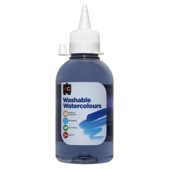 250ml Grey EC Paint Washable Watercolours, ideal for versatile artistic applications and easy cleanup.