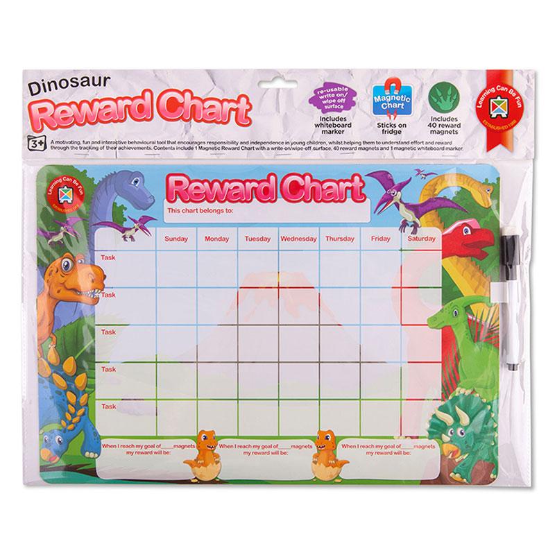 LCBF Reward Chart Magnetic Dinosaur