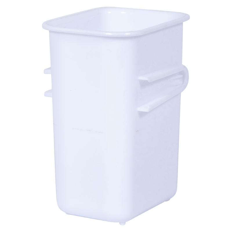 White Elizabeth Richards Connector Tubs for versatile and stylish storage of toys, supplies, and essentials.