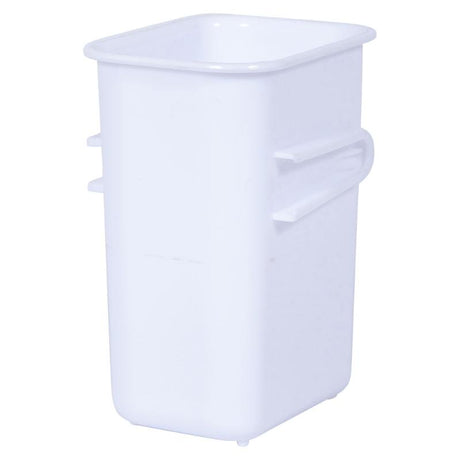 White Elizabeth Richards Connector Tubs for versatile and stylish storage of toys, supplies, and essentials.