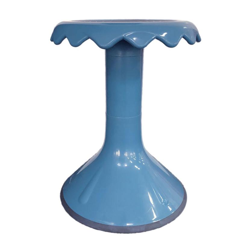 Ocean Blue Wriggle Stool designed for active learning, enhancing focus and mobility for children in various settings.