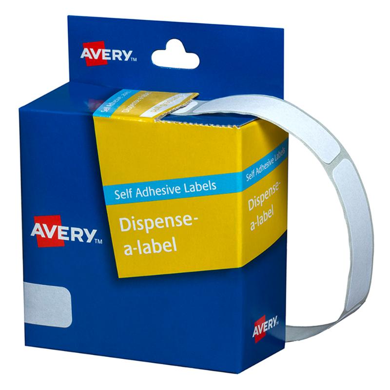 Avery Label Dispenser DMR1349W 13x49mm White 550 Pack