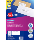 Avery Label L7158-100 64x26.7mm 30up 100 Sheets