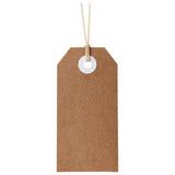 Avery Tag-It Brown Kraft 24 Pack, 48x96mm tags for crafting and labeling, durable with reinforced holes and included twine.