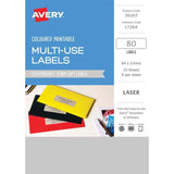 Avery Labels L7264 Storm Grey 32x94 A5 8up 10 Sheets