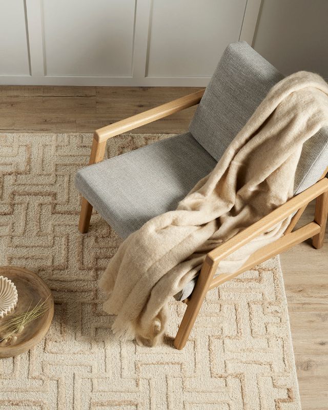 Fiesta Throw - Ochre 125x150cm - OLLO