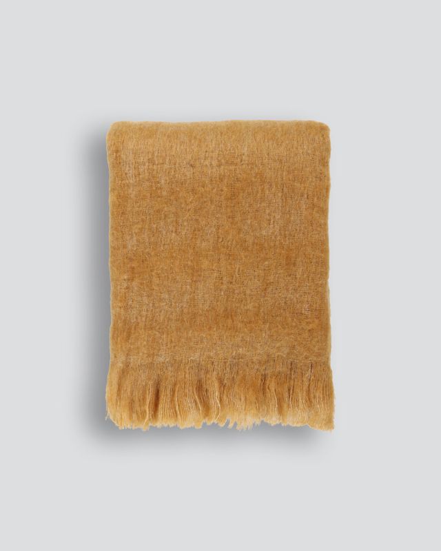 Fiesta Throw - Ochre 125x150cm - OLLO