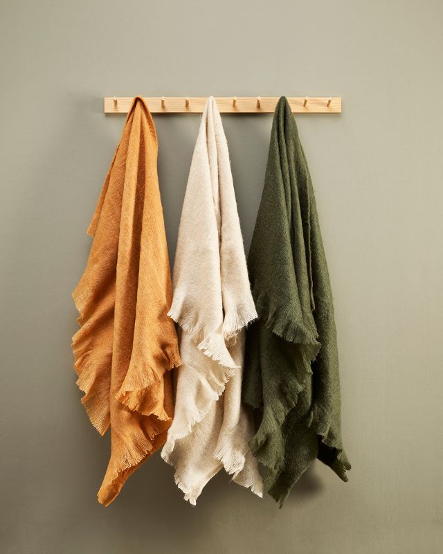 Fiesta Throw - Ochre 125x150cm - OLLO