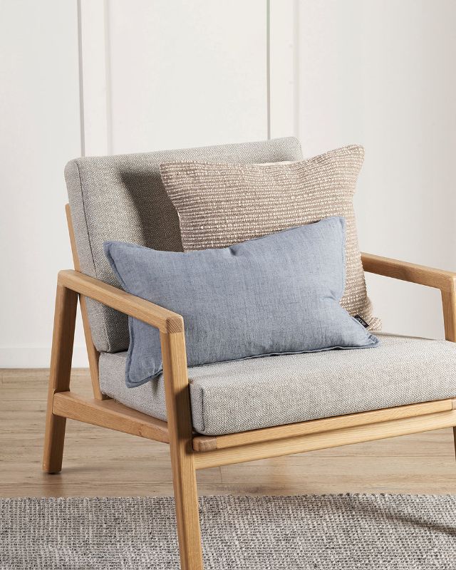 Dolce Cushion - Charcoal 35x55cm - OLLO