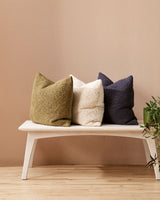 Bardot Cushion - Navy 50x50cm - OLLO