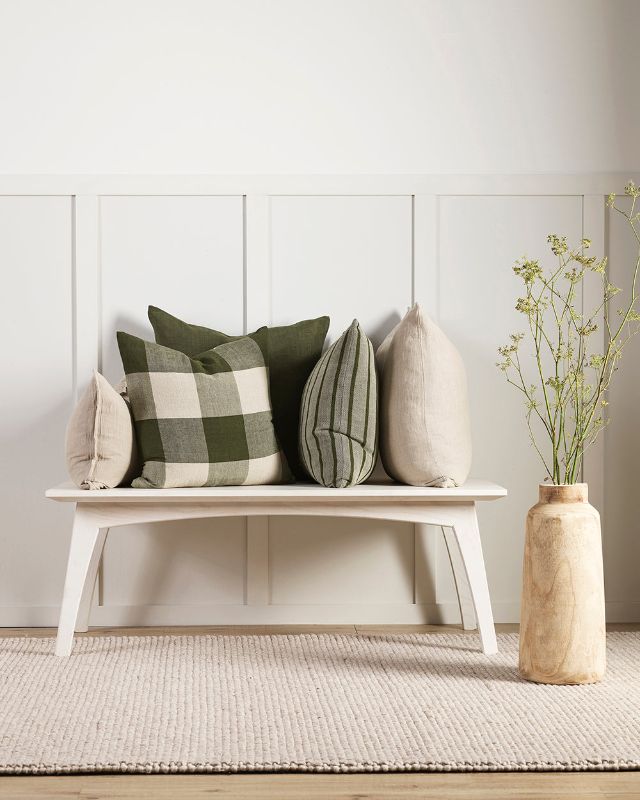 Oscar Cushion - Olive 50x50cm - OLLO