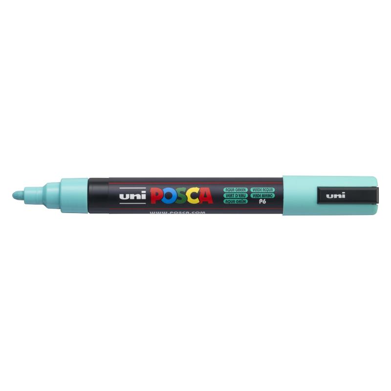 Uni Posca Marker 1.8-2.5mm Med Bullet Aqua Green PC-5M