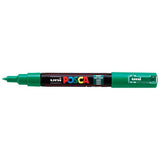 Uni Posca Marker 0.7mm Ultra-Fine Round Tip Asstd Pack 12 PC-1M