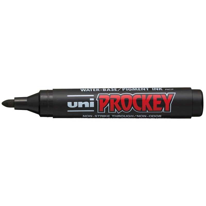 Uni Prockey Marker 1.2mm Bullet Tip Black PM-122