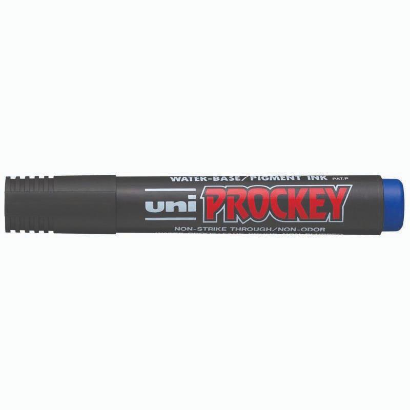 Uni Prockey Marker 1.2mm Bullet Tip Blue PM-122