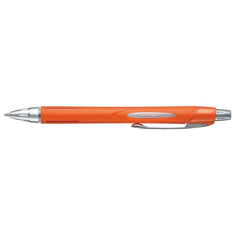 Uni Jetstream 0.7mm Retractable Black Ink Orange Barrel SXN250-07