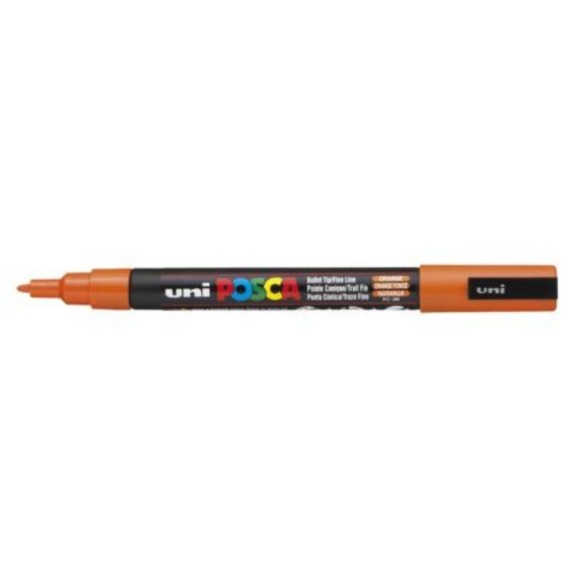 Uni Posca Marker 0.9-1.3mm Fine Light Orange PC-3M