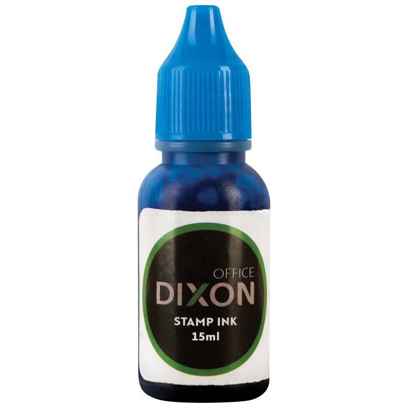 Dixon Stamp Refill Blue 15ml Pre Inked