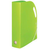 FM Prem Expanding Magazine File Lime Green