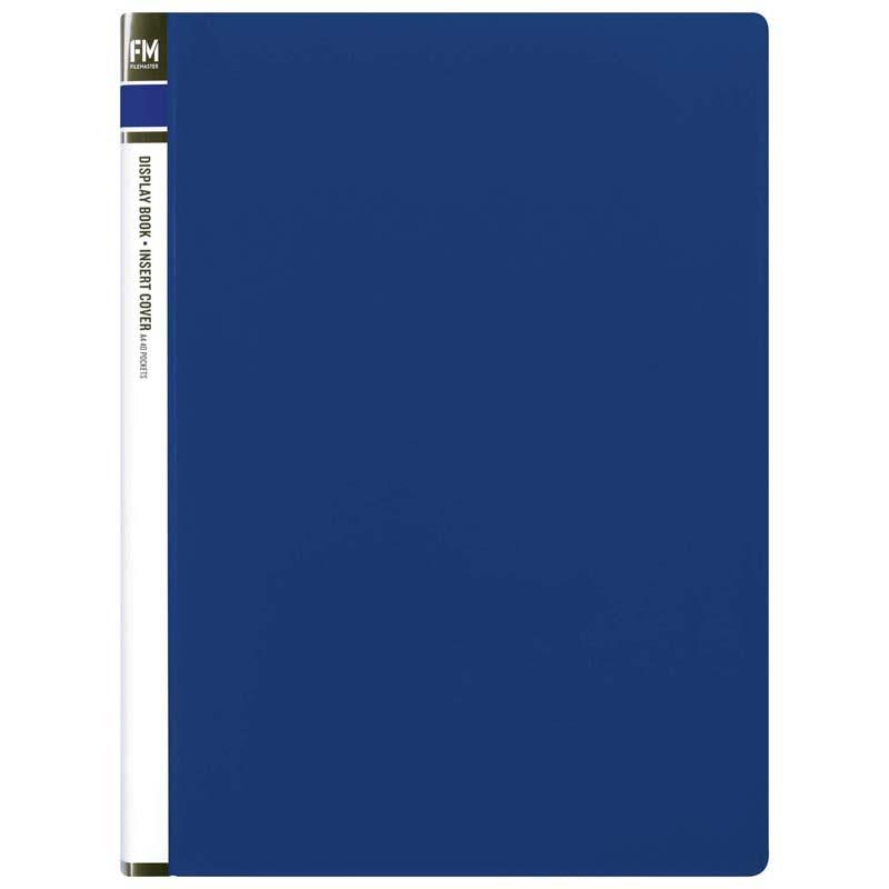 FM Display Book Blue Insert Cover 20 Pocket