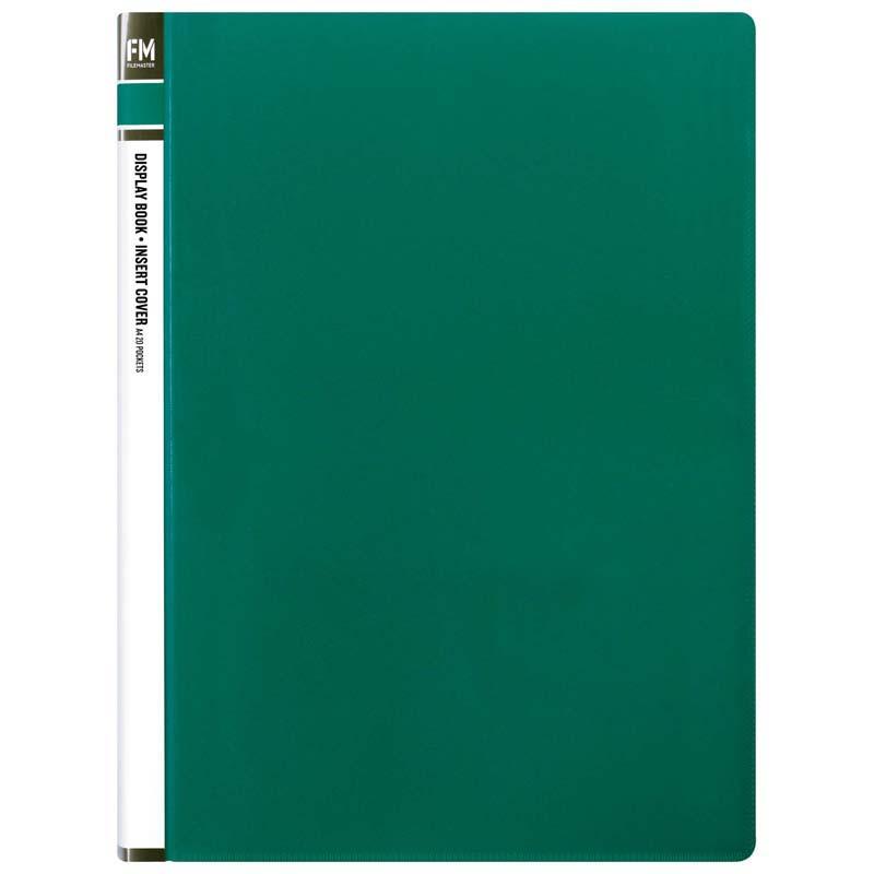 FM Display Book Green Insert Cover 20 Pocket