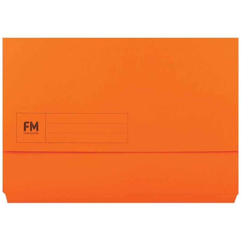 FM Document Wallet Orange Foolscap