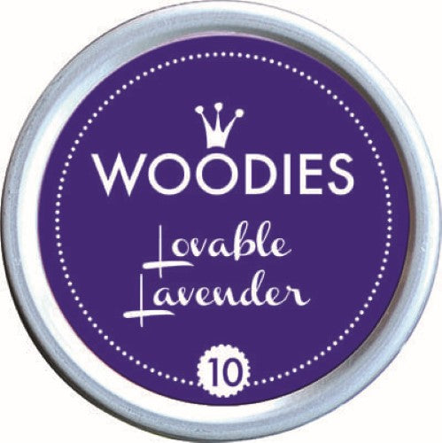 Colop Woodies Stamp Pad 38mm Lovable Lavender