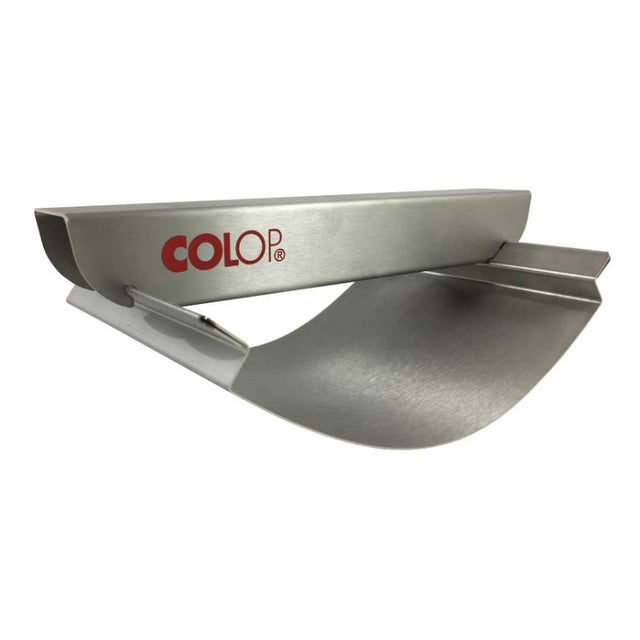 Colop Swing Stamp 200/260mm with metal frame for clear impressions and up to 26 lines of versatile text.