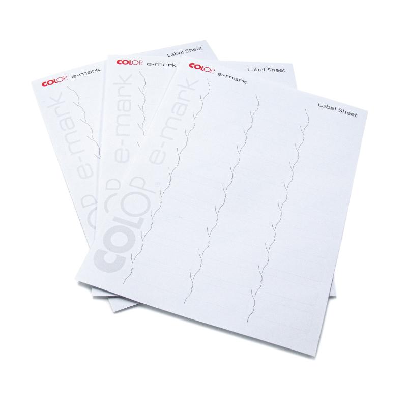 Colop e-mark Labels 30 Up 10 Sheet Pack