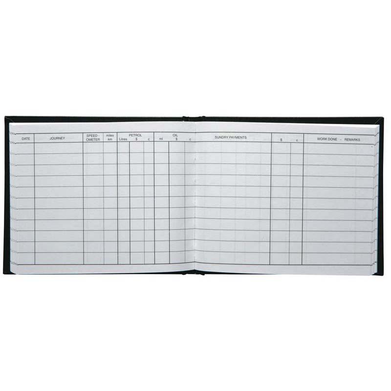 Collins Vehicle Log Book No.70 65 Leaf 136x163mm