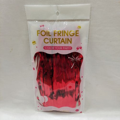 Foil Fringe Curtain 6 - 1 x 2m (Set of 6)