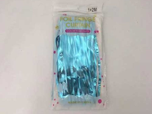 Foil Fringe Curtain 8 - 1 x 2m (Set of 6)